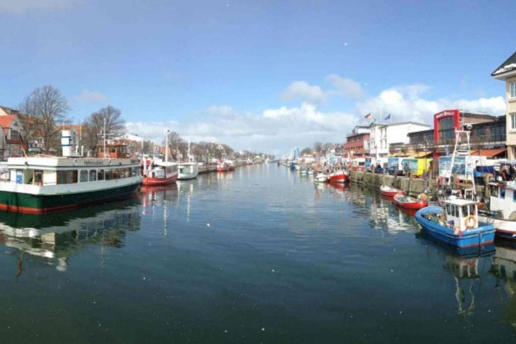 Doppelzimmer Rondell, Direkt Am Alten Strom Rostock Dış mekan fotoğraf