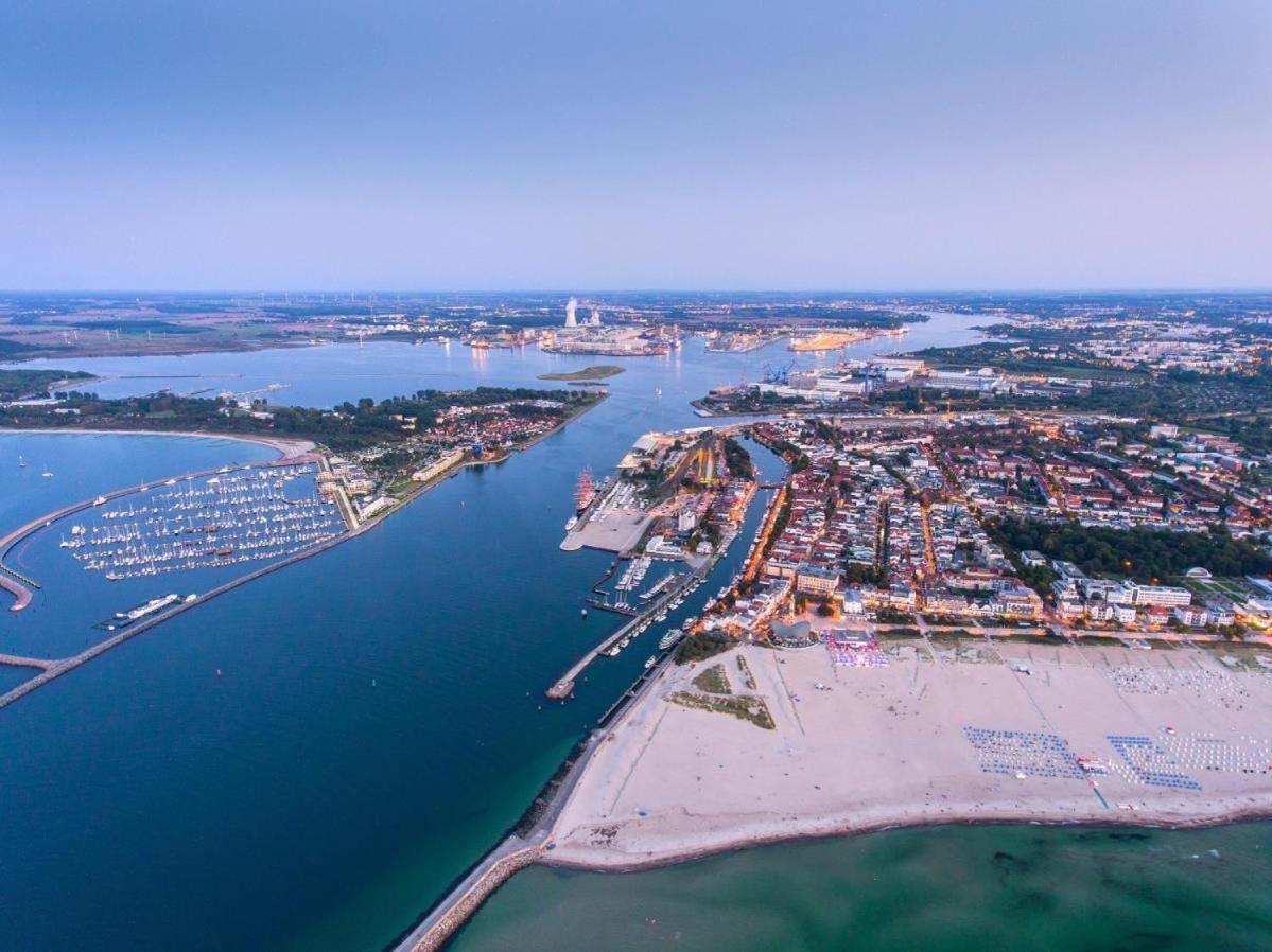Doppelzimmer Rondell, Direkt Am Alten Strom Rostock Dış mekan fotoğraf